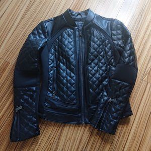 [EUC] BERNARDO Faux Leather Quilted Moto Jacket (Like New)